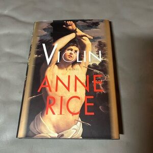 Violin by Anne Rice Hardcover Book 1997 First Edition